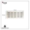 RAB Kitchen Jali Stainless Steel, Air Ventilation Jali & Kitchen Jali Ventilator Grill for Home (Code- Kitch Jali SS, Size- 4X10 inch, Finish- matt, Pack of 1 pcs) view 4