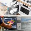 DENSITY COLLECTION Ice Cube Tray Silicone Ice Cube Tray Big Size Ice Cube Molds for Whiskey&Cocktails,Keep Drinks Chilled,Reusable & BPA Free Size (4.5 x 6.5Inch,Cube -2 x 2 Inch)(Square 6 Grid Tray) view 3