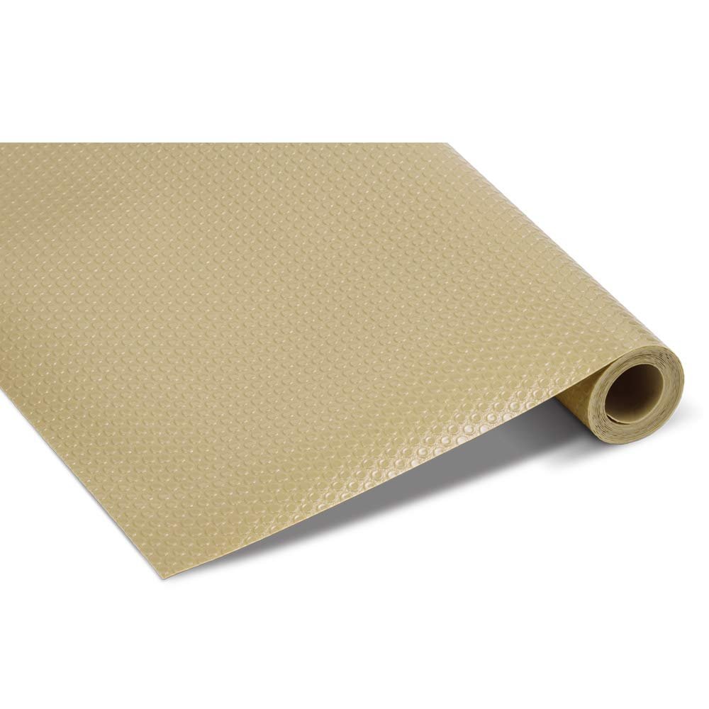Freelance Drawer Mat Roll, EVA Grip Liner 45x150 cm, Beige - Anti Slip Mat for Kitchen Drawers & Cabinets, Cupboard Sheets for Wardrobe, Shelf Liners for Kitchen Shelves, Waterproof Fridge Mats
