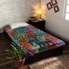 DRAVY HANDICRAFTS Tapestry Mandala Twin Cotton Bedsheet Wall Hanging (Multicolour 11, 84x54 inches) view 2