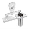 iSTAR Square Stainless Steel Chrome Finish Sleek Design Soap Holder/Soap Dish with Tumbler/Toothbrush Holder (Silver Pack of 1) view 1