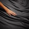 BEVI - Home Super Solid 144 TC 100% Microfiber Premium Bedsheet- (Slate Grey, Without Pillow Double Bed) view 1