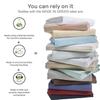 BEVI - Home Super Solid 144 TC 100% Microfiber Premium Bedsheet (Neon Green, Without Pillow Double Bed) view 2