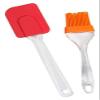 SHEEJAI Silicone Non-Sticky Spatula and Oil Brush Reusable Kitchen Set for Cooking Multicoloured (Big Size) view 1