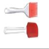 SHEEJAI Silicone Non-Sticky Spatula and Oil Brush Reusable Kitchen Set for Cooking Multicoloured (Big Size) view 2