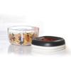 Tupperware Polycarbonate Dry Snacks Canister (Black, 240ml ) view 2
