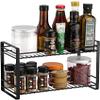 Crafties Art Kitchen Storage Spice Rack | l Multipurpose Masala Stand | Countertop Organizer Tray for Containers, Oil, Jars & Kitchen Essentials  Space Saver Rack (Pack of 1) view 1