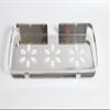 Stainless Steel Wall Mount Bathroom Shelf, Multi-Functional Storage Shelf, Kitchen Shelves, Silver view 1