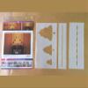 Design In Reusable Pooja Bell Print Wall Stencil Painting for Pooja Room, D-16 view 2