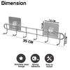 Koyet Magic Sticker Stainless Steel Wall Mounted Self Adhesive Bathroom Towel Rail Utensil Rack Kitchen Hanger view 2