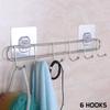 Koyet Magic Sticker Stainless Steel Wall Mounted Self Adhesive Bathroom Towel Rail Utensil Rack Kitchen Hanger view 4