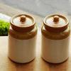 TYRUS Ceramic Kitchen Jar - 700ml, Set of 2, Multicolour view 1