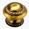 100% Brass Georgian Knob | for Door/Drawer/Glass | Heavy Brass Material (1. 1/4 inch) view 1