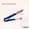 Steelish Stainless Steel Utility Tong for Kitchen Frying Cooking BBQ Tong | Serving Tong (Blue) view 3