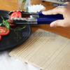 Steelish Stainless Steel Utility Tong for Kitchen Frying Cooking BBQ Tong | Serving Tong (Blue) view 4