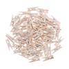 BanteyBanatey Mini Natural Wood Pin for Photos, Wooden Small Photo Clips, Mini Close Pins for Pictures, Display Artwork, Little Baby Shower 1 inch (100 Pcs) view 1