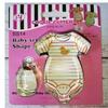 7horse Stainless Steel Baby Shower Theme Baby Dress Bottle Cookie Plunger Cutter view 4
