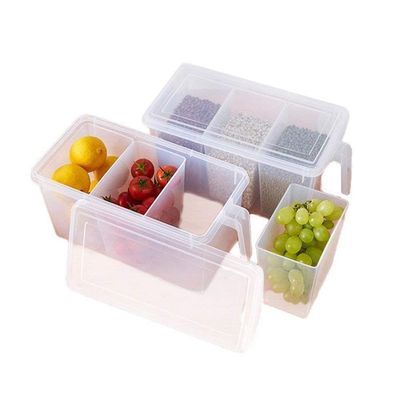 XEAMUSY Plastic Container With Lid - 5L, Pack of 1, Clear