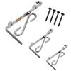 RiseOm Steel SL Bracket/SL Type Shelf Bracket (Pack of 4, 12 inch) view 2