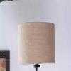 Exotic Art Jute Burlap Lampshade, Brown (12" x 12" x 8") for Table and Floor Lamps view 2