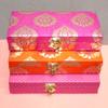 Jaipur House Printed Shagun Cash Money Box Envelop Wedding Gift Assorted Set of 3 Pc. view 1