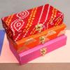 Jaipur House Printed Shagun Cash Money Box Envelop Wedding Gift Assorted Set of 3 Pc. view 3