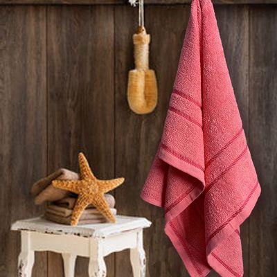 Sassoon Melrose 100% Cotton Large Bath Towel for Men in 400 GSM-Blossom (1 Piece, 75 x 150 cm) Antibacterial Cotton Towels for Bathing, Light Weight & Quick Drying | Perfect for Daily Use