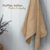 Sassoon Melrose 100% Cotton Large Bath Towel for Men in 400 GSM- Beige (1 Piece, 70x145 cm) Antibacterial Cotton Towels for Bathing, Light Weight & Quick Drying | Perfect for Daily Use view 2