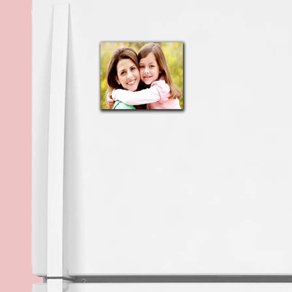Live Unique Personalized Photo Fridge Magnet for Birthday/Anniversary/Best Friend | Custom Photo Fridge Magnet