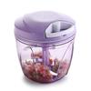 CLVJ Handy Chopper, XL, Vegetable Fruit Nut Onion Chopper, Hand Meat Grinder Mixer Food Processor Slicer Shredder Salad Maker Vegetable Tools (900ml) (1) - Plastic, 30 watts view 1