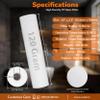 UWEK Gold 10 Inch High Density Spun Pre Filter 5 Micron PP Spun Cartridge 120 gm Sediment Filter Candle Compatible with Pre-Filter Housing of RO Water Purifier (Pack of 3 Spun + Spanner) view 4