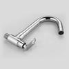 SPAZIO Prime Brass Sink Cock with Swinging Spout/Wall Mounted Tap (Chrome) view 4