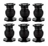 Nixnine Plastic Door Catcher/Magnetic Door Stopper/Door Magnetic Holder/Door Magnet for Home, Office, (7cm x 5cm) (Brown) Pack of 6 view 1