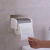 PRAMUKH STORE Self Adhesive Glass and Metal Bathroom Toilet Tissue Paper Roll Holder Dispenser view 3
