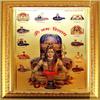 Suninow Shiv JI with shivling Photo Frame Religious Frame (33 x 24 cm) view 1