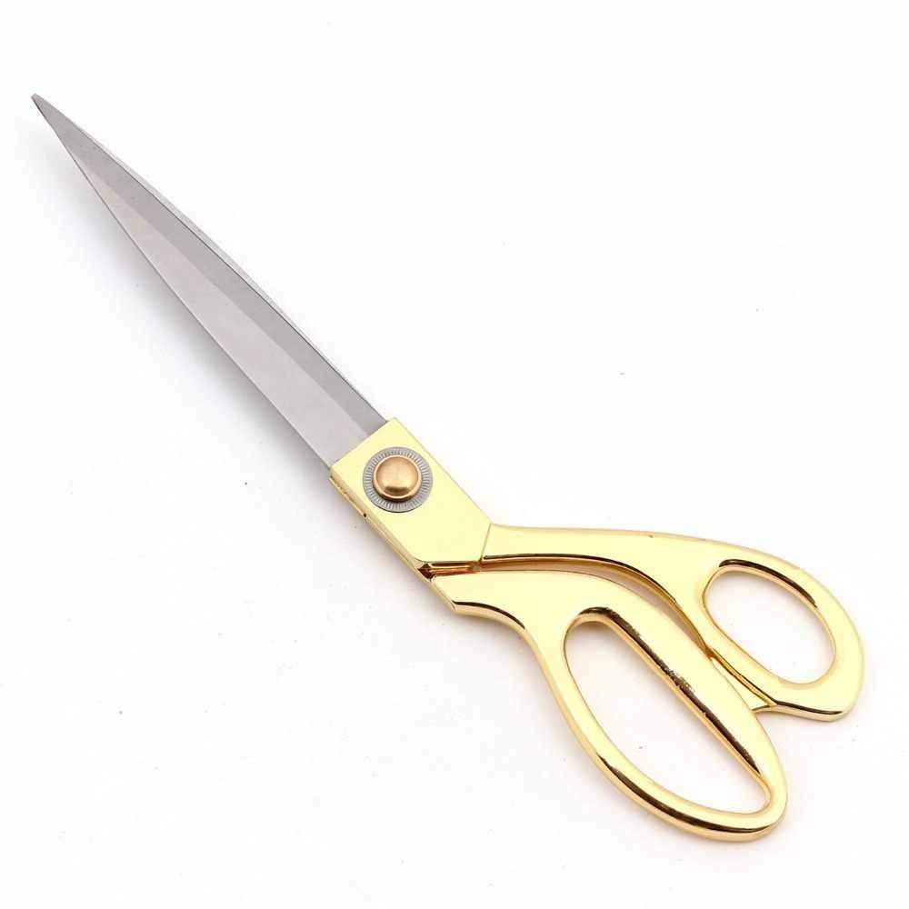 UNEQUETREND Stainless Steel Golden Scissors (10.5inch)