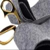 UNEQUETREND Stainless Steel Golden Scissors (10.5inch) view 3