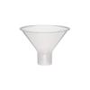 AANIJ All Purpose Wide-Mouth Plastic Funnel Set for Liquid, Spices, Powder, Lotion, Oils (Clear, 5 Pieces) view 3