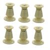 Nixnine Plastic Glass Door Catcher/Magnetic Door Stopper/Door Magnetic Holder/Door Magnet for Home, Office, (7cm x 5cm) (Ivory) Pack of 6 view 1