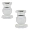 Nixnine Plastic Door Catcher/Magnetic Door Stopper/Door Magnetic Holder/Door Magnet for Home, Office, (7cm x 5cm) (White) Pack of 2 view 1