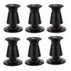 Nixnine Plastic Door Catcher/Magnetic Door Stopper/Door Magnetic Holder/Door Magnet for Home, Office, (7cm x 5cm) (Brown) Pack of 6 view 1