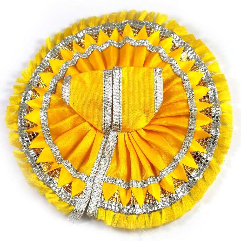 NavaHome Basics Pack of 1 Pcs Laddu Gopal Dress for Lord Shri Krishna, Laddu Gopal Poshak #LadduGopal0847 (2 Number)