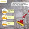 VENIVA Stainless Steel Super Water Absorbent Double Roller Sponge Super Water Absorbent Floor Cleaning Mop/Wet Mop Quick Dry - 1 Pc (Random Color) view 3