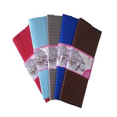 Vroxy Microfibre Dish Dry Mat for Drying Washed Bowls, Plates,Cutlery, Glasses etc (Multi Color) (2)
