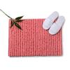 Democracy Home Cotton Bathroom Mat with and Non Slip, Anti-Skid, Kitchen Mats for Floor, Antislip Door Mats for Home with Extra Soft and Absorbent Water, Machine Washable, 1800 GSM, 45x65 cm, Pink view 3