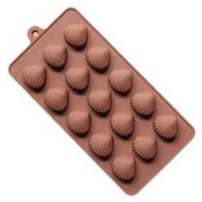 Glamaxy Silicone Chocolate Mould| Cake Baking Mould | Bakeware Chocolate Moulds (SeaShell Moulds 1 Pack)