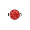 STEEPLE Non Stick Aluminium Appam Maker Pan | 12 Cavity Appam Pan | Pancake Maker | Appam Maker with Side Handle Lid Cover - Red view 4