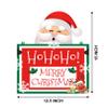 PAPER PLANE DESIGN Christmas Wooden Door Wall Hanging Ornaments (Pack of 1 Set) view 2