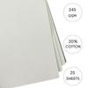 Zen Sangam Express your Mind Zen Sangam Artists - A5 Watercolor Art Journal Landscape - 245 GSM - 20% Cotton Cold Pressed - (50 Pages) - Size (14.8x21cm) - Watercolour Book - Black. view 4