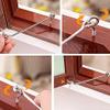 SH Gate Hooks and Eyes - Stainless Steel for Doors, Windows and Gates (2.5, 100) view 2